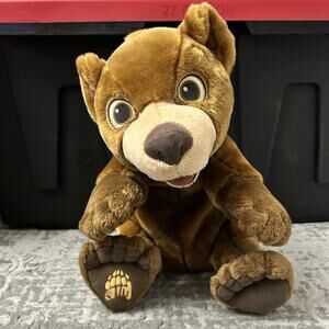 Vintage 2003 Hasbro DISNEY Tumble Laugh Koda Brother Bear Animated Talking Plush